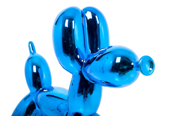 Balloon Dog, Blue Chrome (MA-DOG9/BLUCHR)