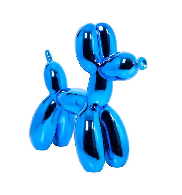 Balloon Dog, Blue Chrome (MA-DOG9/BLUCHR)