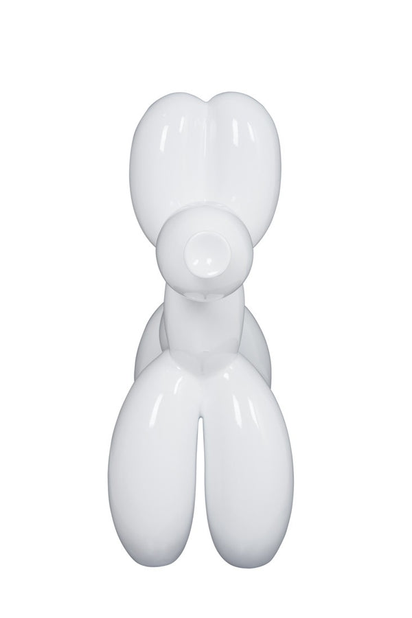 Balloon Dog, Shiny White (MA-DOG9/SWHT)