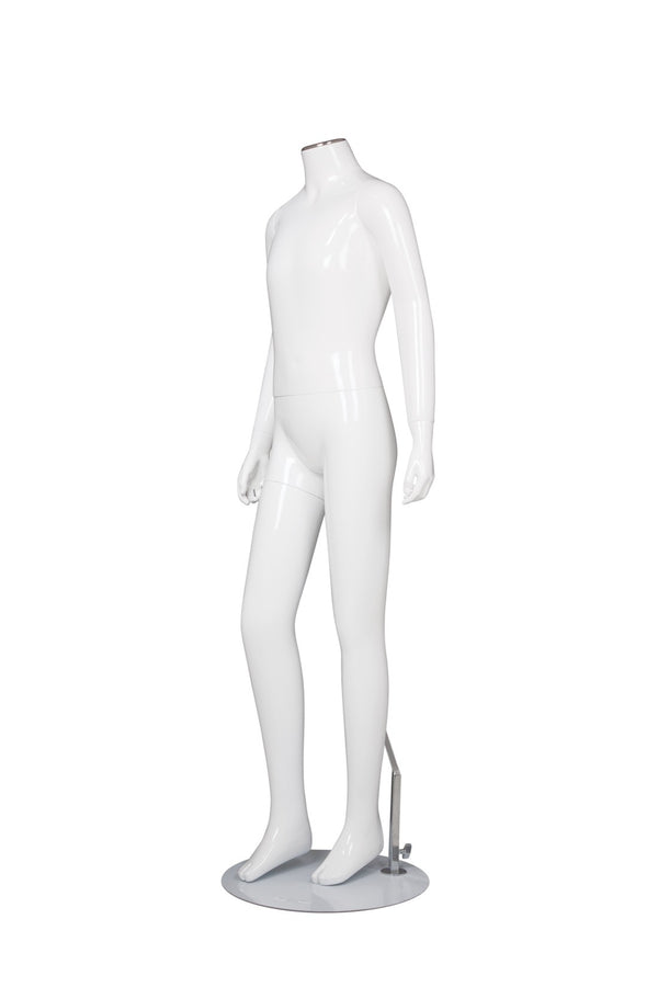 CHANGEABLE HEAD TEENAGE MANNEQUIN (MAC-BODY1/SWHT)