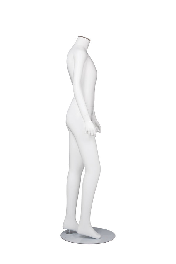 CHANGEABLE HEAD TEENAGE MANNEQUIN (MAC-BODY1/WHT)