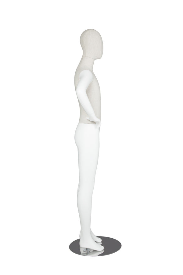 CHANGEABLE HEAD TEENAGE MANNEQUIN (MAC-BODY4/WHLN)