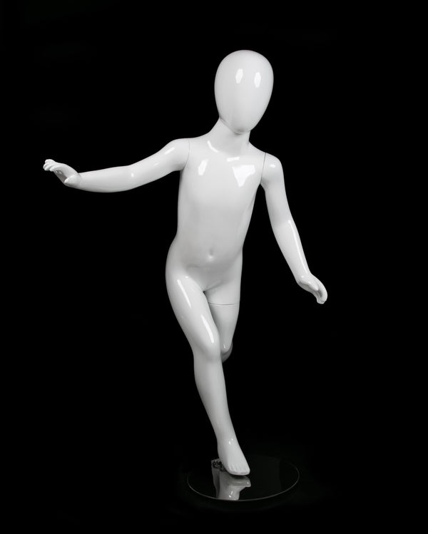 EGG FACE CHILDRENS KICKING MANNEQUIN (MAC-EGG15)