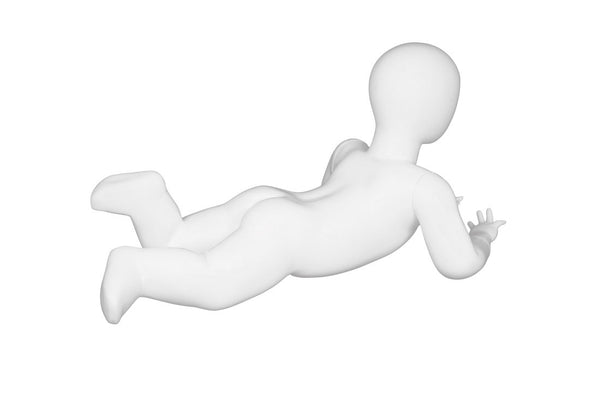 EGG HEAD CHILDREN'S MANNEQUIN (MAC-EGG9/WHT)