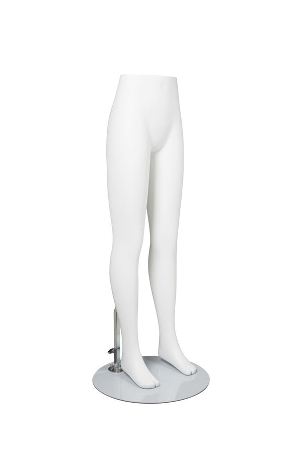 EGG FACE CHILDRENS MANNEQUIN (MAC-LEG2/WHT)