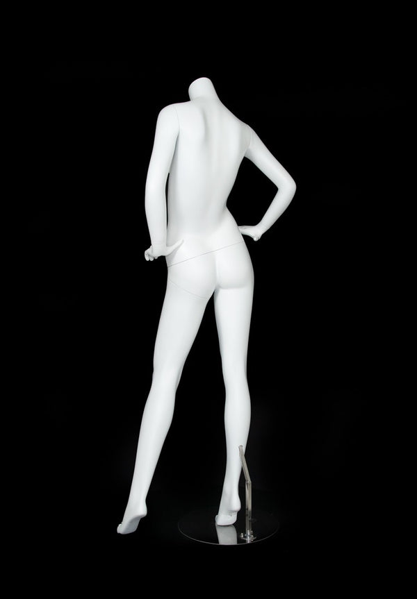 HEADLESS FEMALE MANNEQUIN (MAF-A1-005/WHT)