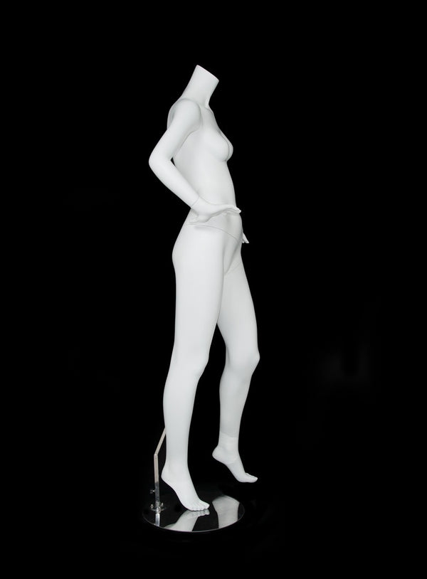 HEADLESS FEMALE MANNEQUIN (MAF-A1-005/WHT)