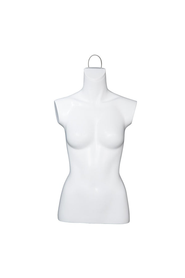 CHANGEABLE HEAD 1/2 FEMALE TORSO MANNEQUIN (MAF-A4-3302C)