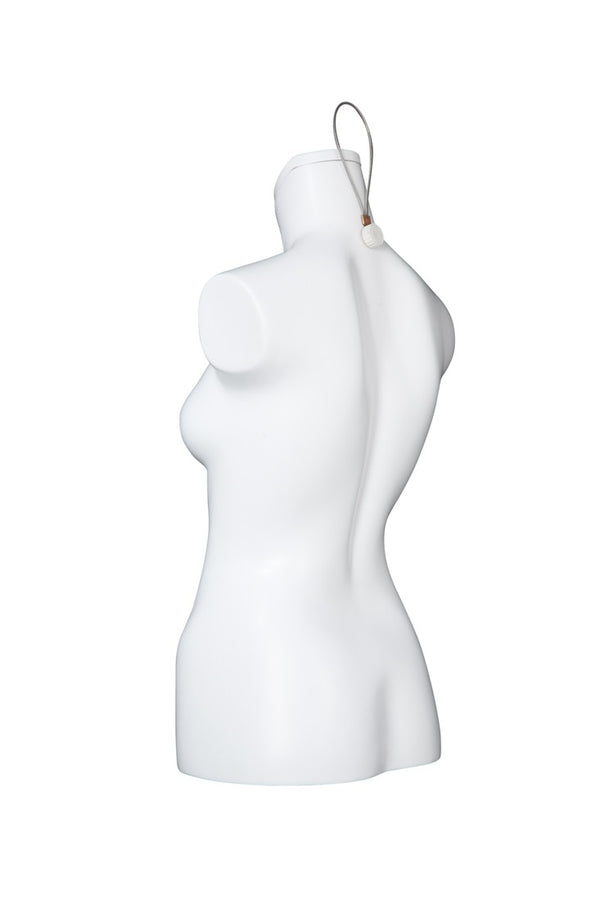 CHANGEABLE HEAD 1/2 FEMALE TORSO MANNEQUIN (MAF-A4-3302C)
