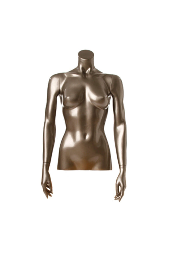 1/2  FEMALE W/ARMS MANNEQUIN (MAF-A4-3341/SMPE)
