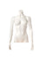 1/2  FEMALE W/ARMS MANNEQUIN (MAF-A4-3341/WHT)