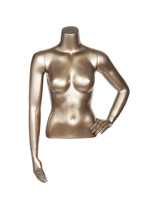 HALF COUNTERTOP FEMALE TORSO (MAF-A4-3342)