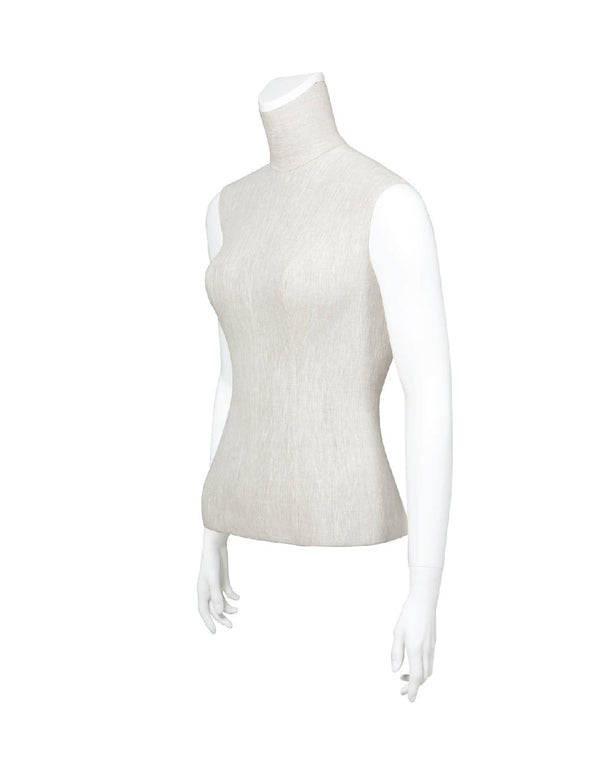 FEMALE 1/2 TORSO W/ ARMS POSED (MAF-A4-3500/WHT)