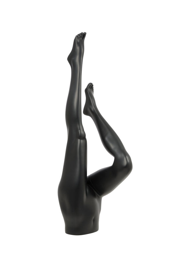 UPSIDE DOWN FEMALE LEG MANNEQUIN (MAF-A5-06/BLK)