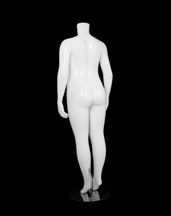 FEMALE BODY PLUS SIZE16 W/ CAP - HEAD SOLD SEPARATELY (MAF-BODY16-3/SWHT)