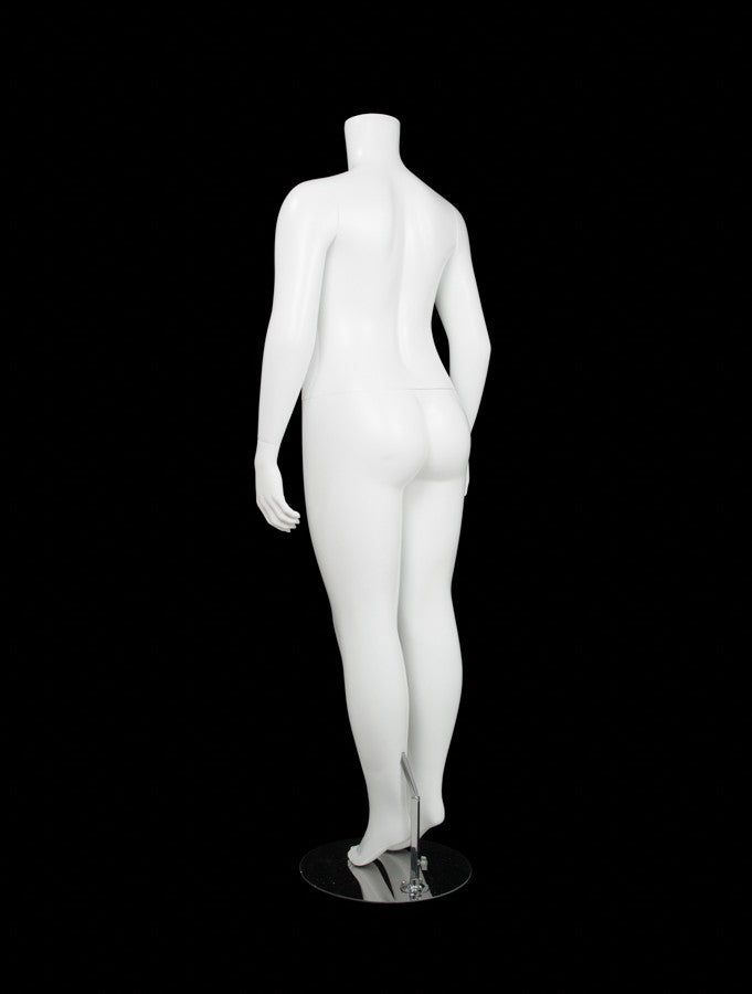 FEMALE BODY PLUS SIZE16 W/ CAP - HEAD SOLD SEPARATELY (MAF-BODY16-3/WHT)