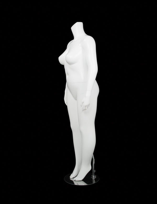 FEMALE BODY PLUS SIZE16 W/ CAP - HEAD SOLD SEPARATELY (MAF-BODY16-3/WHT)