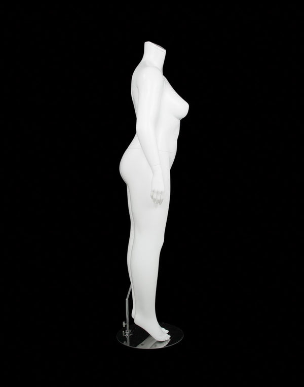 FEMALE BODY PLUS SIZE16 W/ CAP - HEAD SOLD SEPARATELY (MAF-BODY16-3/WHT)