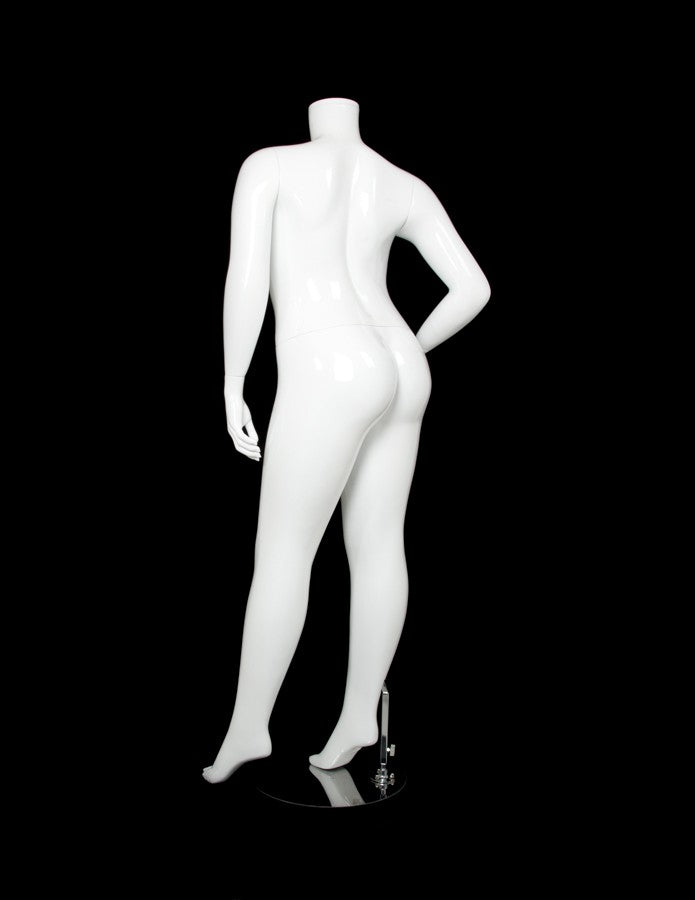 FEMALE BODY PLUS SIZE16 W/ CAP - HEAD SOLD SEPARATELY (MAF-BODY16-4/SWHT)