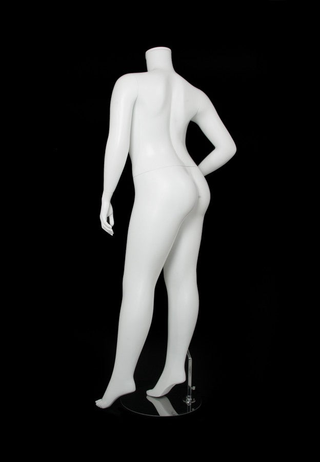 FEMALE BODY PLUS SIZE16 W/ CAP - HEAD SOLD SEPARATELY (MAF-BODY16-4/WHT)