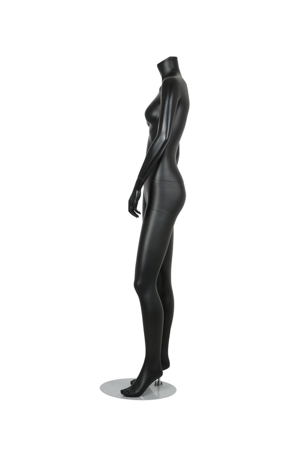 FEMALE CHANGEABLE HEAD W/ CAP - HEAD SOLD SEPARATELY (MAF-BODY25/BLK)