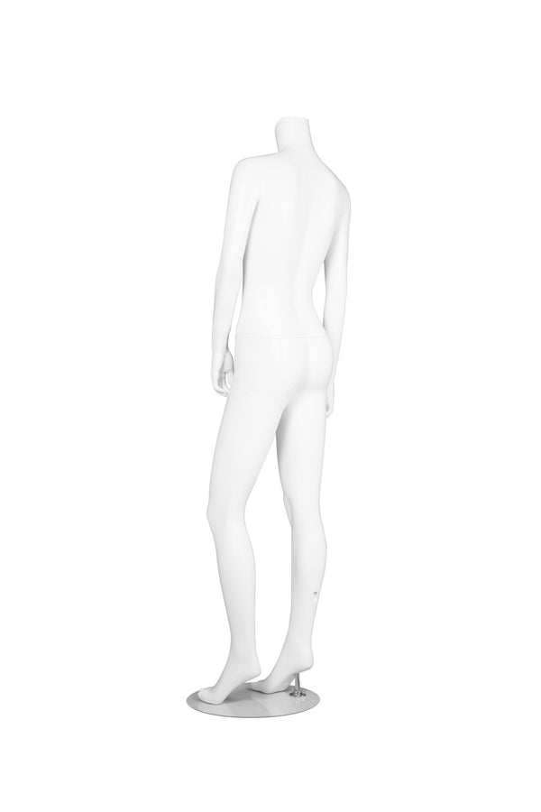 FEMALE CHANGEABLE HEAD W/ CAP - HEAD SOLD SEPARATELY (MAF-BODY25/WHT)