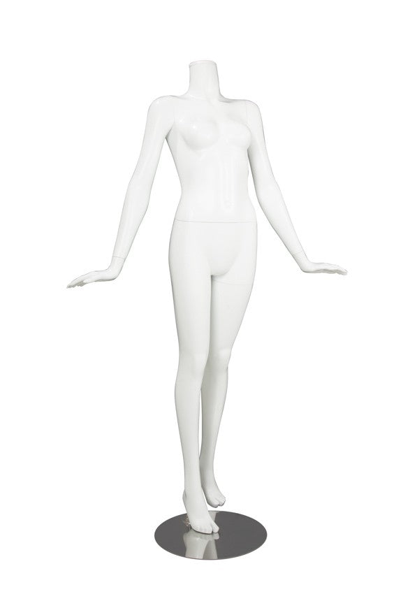 FEMALE BODY8 W/ CAP - HEAD SOLD SEPARATELY (MAF-BODY8/WHT)