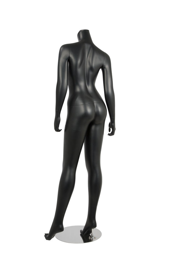 FEMALE BRAZILIAN BODY1 W/ CAP - HEAD SOLD SEPARATELY (MAF-BRZ-1/BLK)