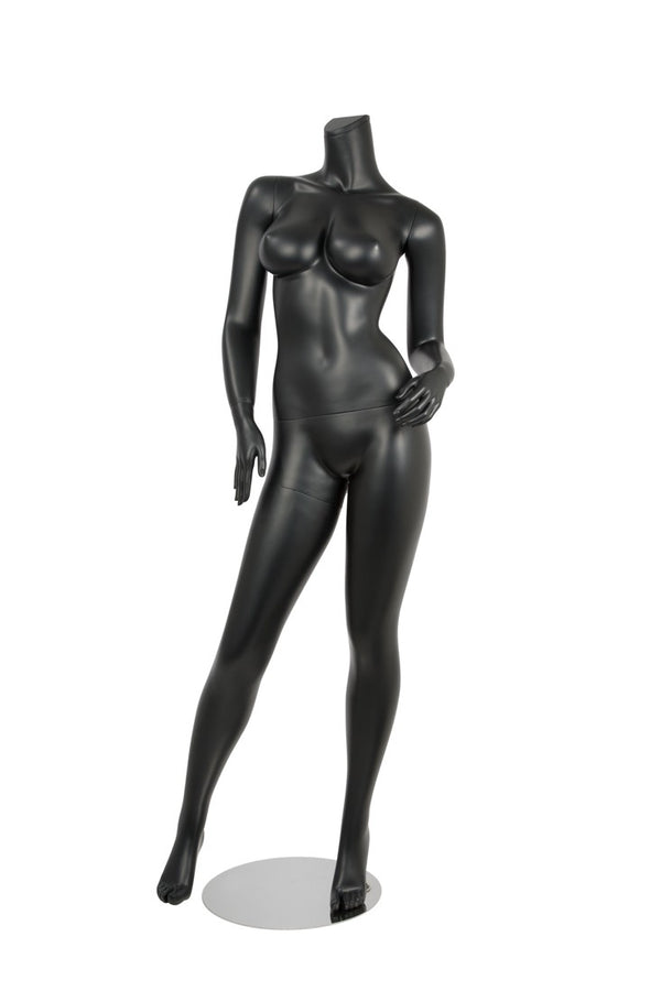 FEMALE BRAZILIAN BODY2 W/ CAP - HEAD SOLD SEPARATELY (MAF-BRZ-2/BLK)