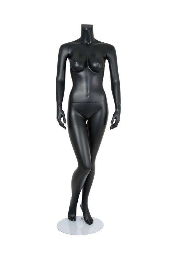 FEMALE BRAZILIAN BODY3 W/ CAP - HEAD SOLD SEPARATELY (MAF-BRZ-3/BLK)