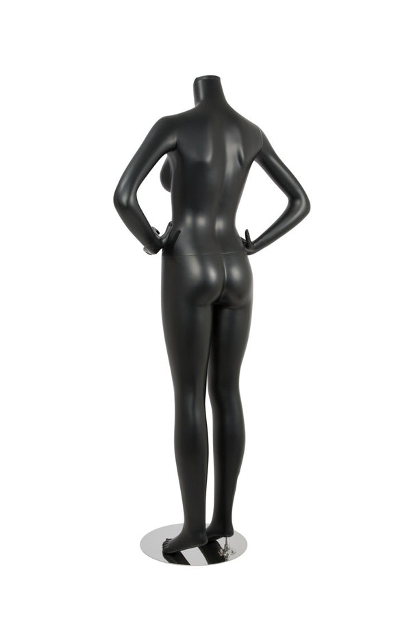 FEMALE BRAZILIAN BODY6 W/ CAP - HEAD SOLD SEPARATELY (MAF-BRZ-6/BLK)