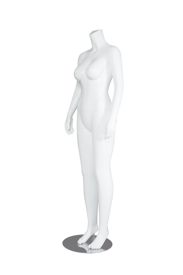 FEMALE BRAZILIAN BODY7 W/ CAP - HEAD SOLD SEPARATELY (MAF-BRZ-7/WHT)