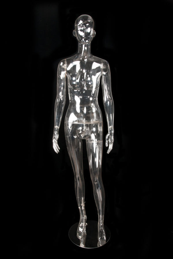 FEMALE CLEAR MANNEQUIN (100) (MAF-CL2-100)