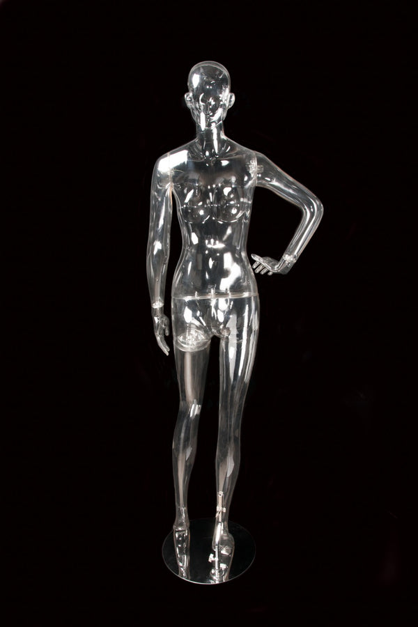 FEMALE CLEAR MANNEQUIN (101) (MAF-CL2-101)