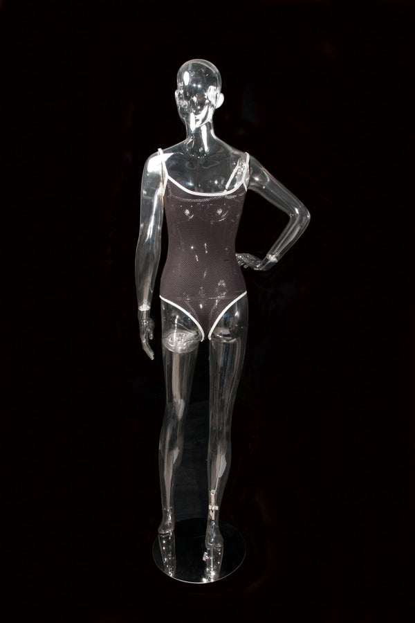 FEMALE CLEAR MANNEQUIN (101) (MAF-CL2-101)