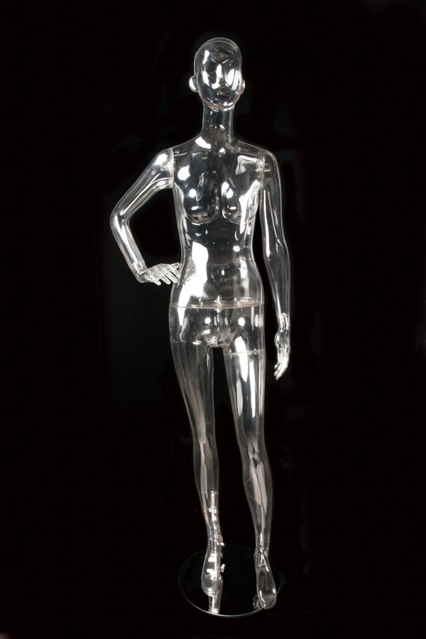 FEMALE CLEAR MANNEQUIN (101) (MAF-CL2-101)