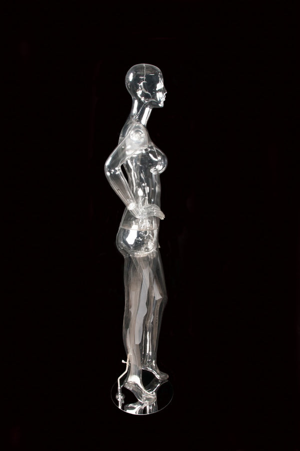 FEMALE CLEAR MANNEQUIN (101) (MAF-CL2-101)