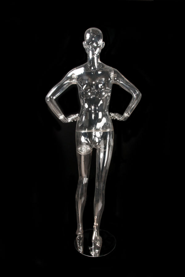 FEMALE CLEAR MANNEQUIN (102) (MAF-CL2-102)