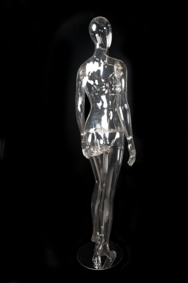 FEMALE CLEAR MANNEQUIN (EGG1)  (MAF-CL2-EGG1)