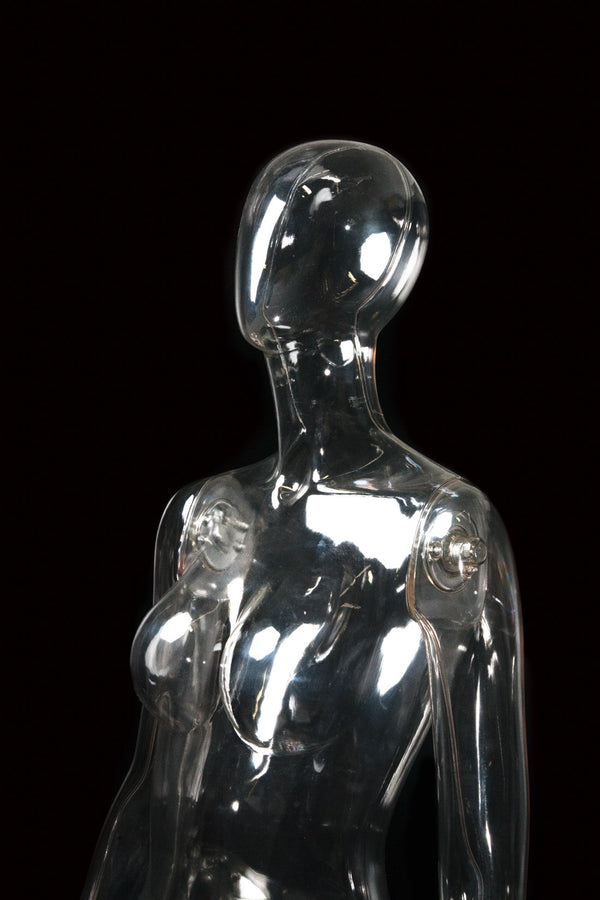 FEMALE CLEAR MANNEQUIN (EGG1)  (MAF-CL2-EGG1)