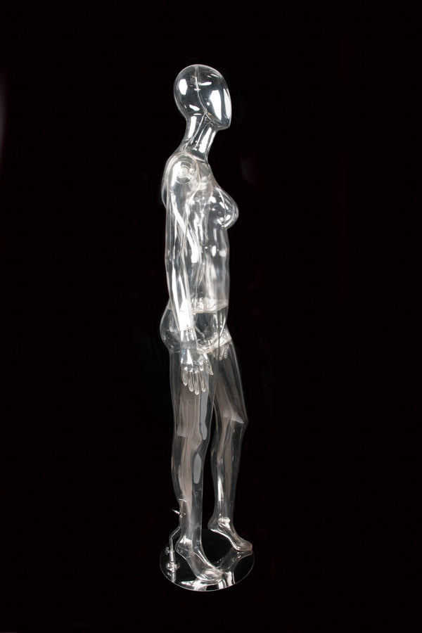 FEMALE CLEAR MANNEQUIN (EGG1)  (MAF-CL2-EGG1)