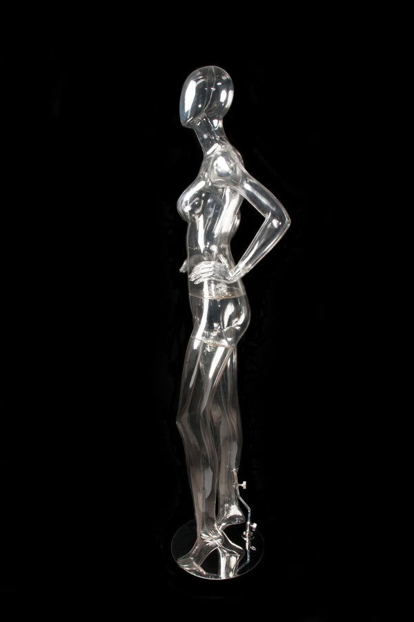 FEMALE CLEAR MANNEQUIN (EGG2) (MAF-CL2-EGG2)