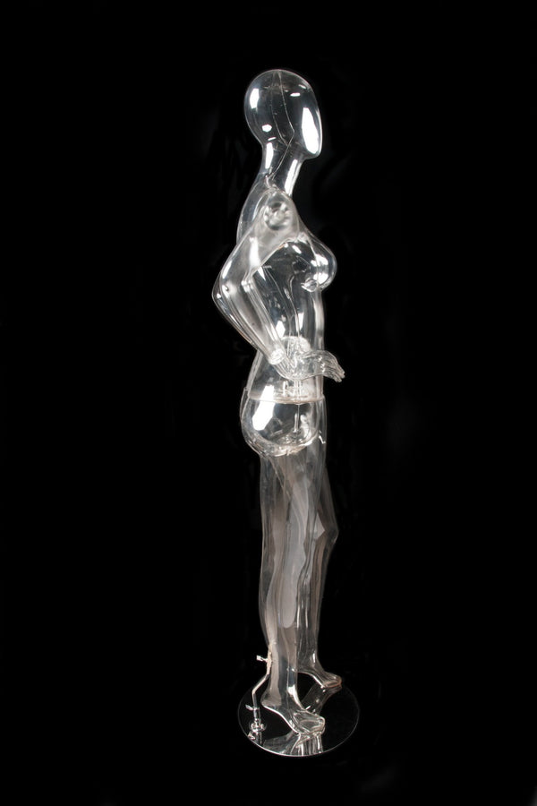 FEMALE CLEAR MANNEQUIN (EGG2) (MAF-CL2-EGG2)