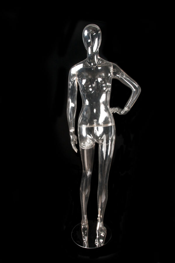 FEMALE CLEAR MANNEQUIN (EGG3) (MAF-CL2-EGG3)