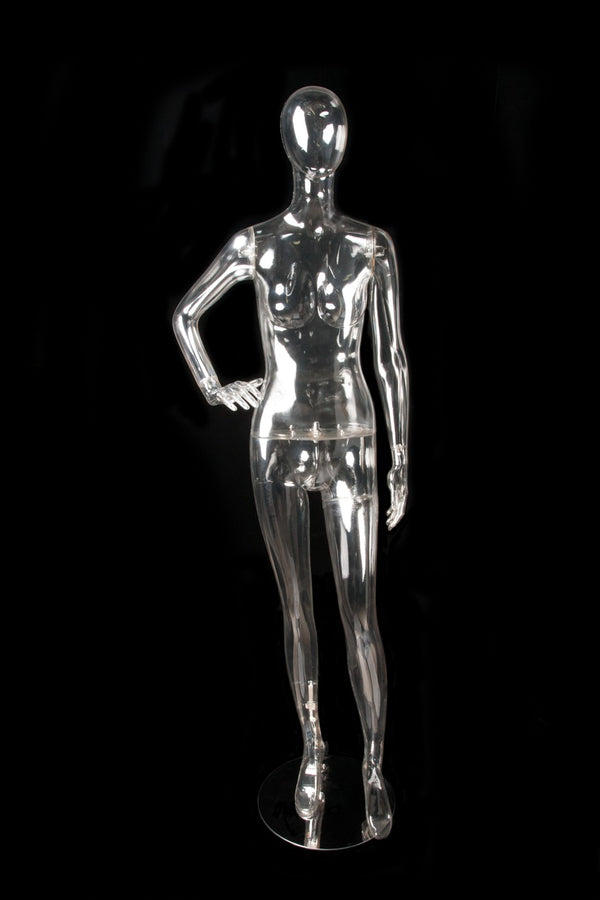 FEMALE CLEAR MANNEQUIN (EGG3) (MAF-CL2-EGG3)