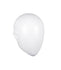 FEMALE EGG FACE HEADS, MATTE WHITE (MAF-EGG/WHT)