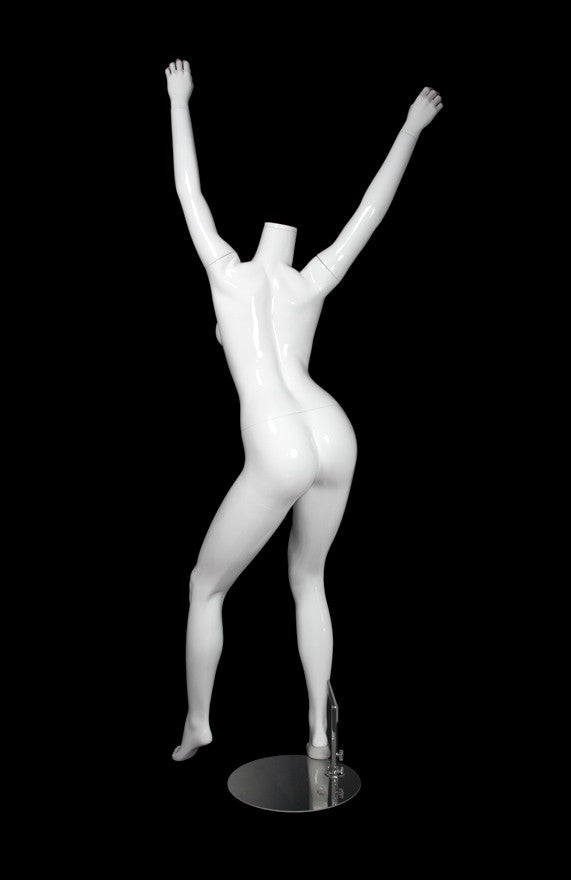 FEMALE FUN POSE1 W/ CAP - HEAD SOLD SEPARATE (MAF-FUN1/SWHT)