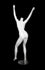 FEMALE FUN POSE1 W/ CAP - HEAD SOLD SEPARATE (MAF-FUN1/SWHT)