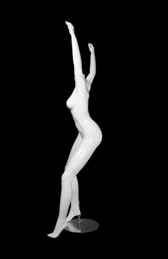 FEMALE FUN POSE1 W/ CAP - HEAD SOLD SEPARATE (MAF-FUN1/SWHT)