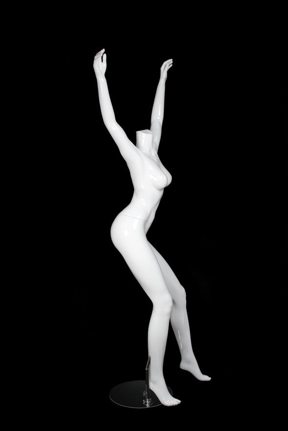 FEMALE FUN POSE1 W/ CAP - HEAD SOLD SEPARATE (MAF-FUN1/SWHT)